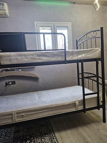 Çarpayılar: İşlənmiş, İkinəfərlik çarpayı, Bazasız, Matras ilə, Siyirməsiz, Azərbaycan — 2