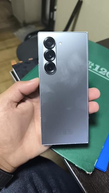 galaxy fold: Samsung Galaxy Z Fold6, Б/у, цвет - Серый, 2 SIM — 1