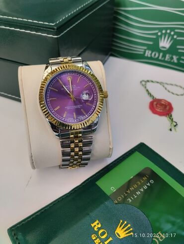 Qol saatları: Yeni, Qol saatı, Rolex, rəng - Qara — 3