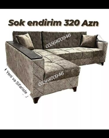 Sifarişlə divanlar: Künc divan, Qonaq otağı üçün, Parça, Bazalı, Açılan, Kitab — 9