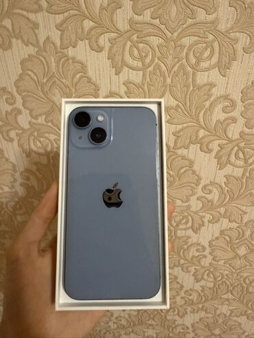 батарея на телефон fly bl6425: IPhone 14, 128 GB, Göy, Face ID