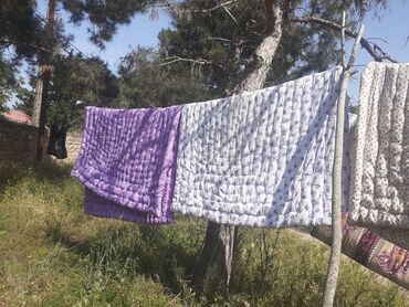 Yorğanlar, adyallar: İşlənmiş Körpələr üçün Bir nəfərlik Qış üçün Yun Yorğan, Ünvandan götürmə, Ödənişli çatdırılma