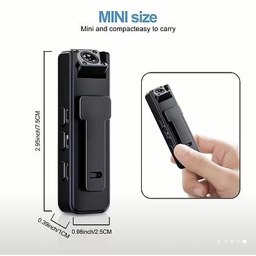 tank x: Çoxfunksiyalı Mini Kamera - FHD 1080P video çəkilişi və foto rejimi - — 1