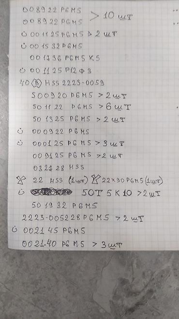 Наборы инструментов: ФРЕЗЫ Концевые и ФРЕЗЫ отрезные. Фрезы имеют различные формы и — 28