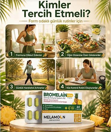 Витамины и БАДы: Çəki nəzarəti və maddələr mübadiləsi: Bromelain, qarsiniya və konjak — 3