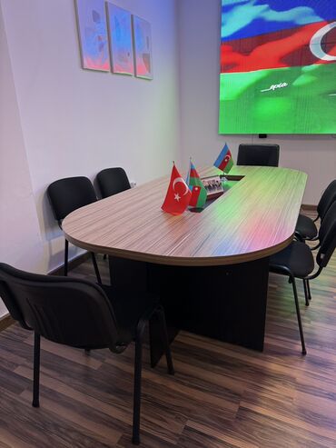 Ofis dəst mebeli: Konfras masasi