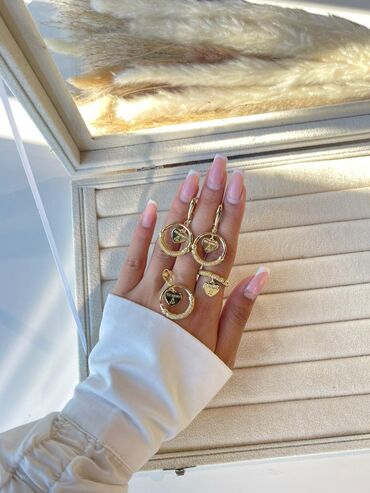 Bijuteriya dəstləri: Qaralmayan polad xuping çox keyfiyyətli bujuteriyalar❤️‍🔥💎 — 4