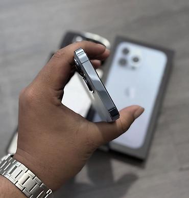 satılan telefonlar: IPhone 13 Pro, 128 GB, Sierra Blue, Zəmanət, Simsiz şarj, Face ID — 3