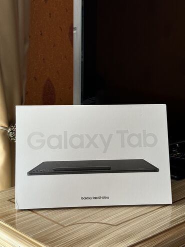 planşet: Samsung Tab S9 Ultra Graphite •Yenidir, Bağlı qutudadır, Blombu