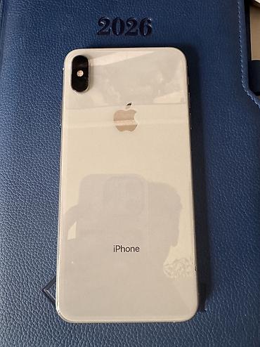 IPhone Xs Max, Б/у, 256 ГБ, Белый, 89 %
