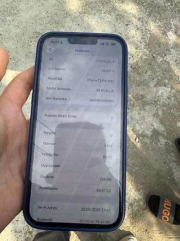 Elektronika: IPhone 13 Pro Max, 256 GB, Pacific Blue — 2