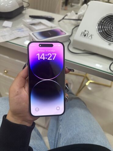 apple iphone 14 qiymeti: IPhone 14 Pro, Deep Purple