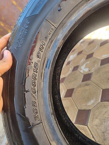 шина 315 60 22 5: Шины 205 / 60 / R 15, Лето, Б/у, 1 шт, Легковые, Корея, Hankook — 1