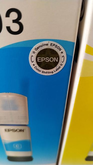 g29 driving force: Epson 103 orijinal kartric. Təzədir. (EcoTank/L-series) Rənglər: BK — 2
