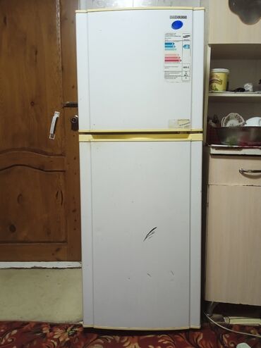 самсунг обмен: Холодильник Samsung, Б/у, Двухкамерный, De frost (капельный), 55 * 140 * 40