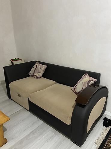 Divanlar: Künc divan-döşək kombi modeli - Forma: L-şəkilli künc divan, sağ qol — 2