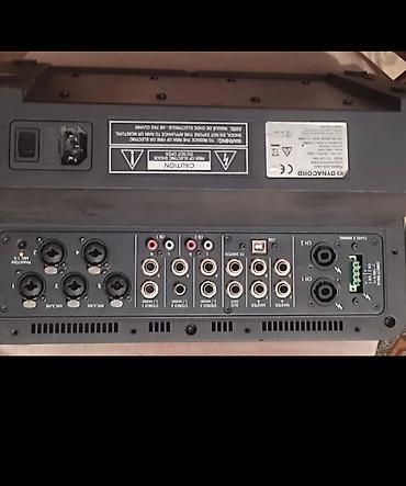 Mikşerlər: Yeni nəsil Dynacord PM 502 – aktiv mikser/powered mixer — 8