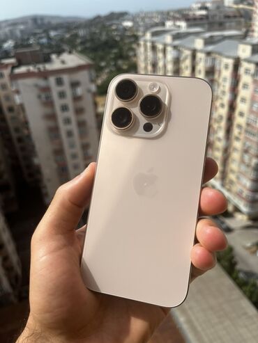 Kompüter, noutbuk və planşetlər: IPhone 16 Pro, 128 GB, Desert Titanium