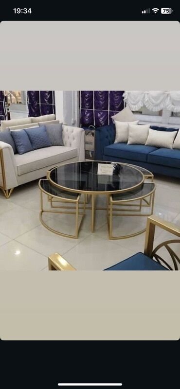 Sifarişlə jurnal masaları: Yumru masa, Açılmayan, Təkərsiz — 7