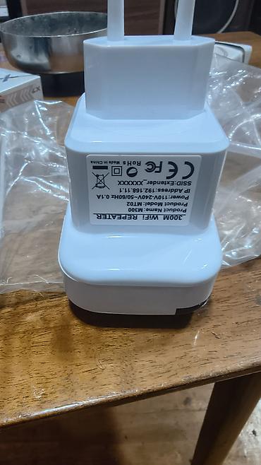 sumqayit optik internet: Wi‑Fi Gücləndirici / Repeater.salam mal təzədir. - Model: M120 — 1