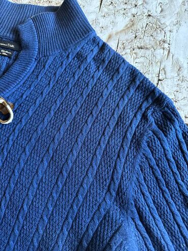 Džemperi: MASSIMO DUTTI - Muški džemper Massimo Dutti prelepe kraljevsko plave — 3