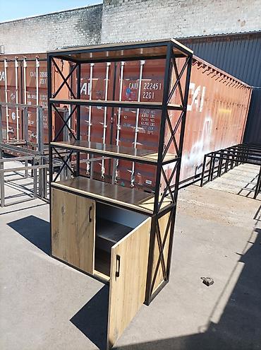 Мебель на заказ: Стеллажи полки от производителя Стеллаж в стиле лофт в наличии и на — 14