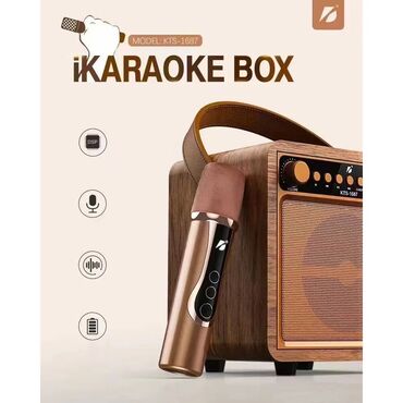 mikrofon dlja karaoke s provodom: Бесплатная доставка! karaoke box kts 1687 хорошая качественная