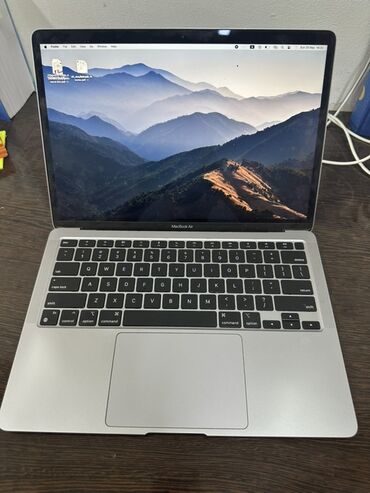 ноутбук appl: Ультрабук, Apple, 8 ГБ ОЗУ, Apple M1, 13.3 ", Для несложных задач, память SSD