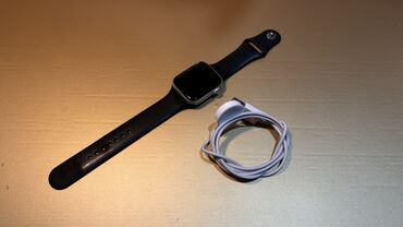 su keçirməz: İşlənmiş, Smart saat, Apple, Suya davamlı, rəng - Qara