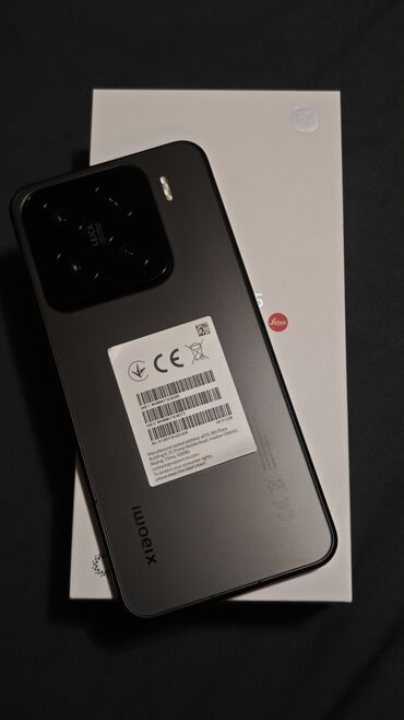 женские мобильные телефоны: Xiaomi, 15, Новый, 512 ГБ, цвет - Черный, 1 SIM, 2 SIM, eSIM
