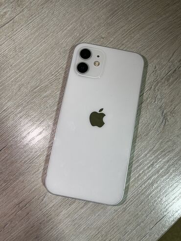 чехол для macbook: IPhone 12, Колдонулган, 128 ГБ, White Titanium, Кулакчындар, Заряддоочу түзүлүш, Каптама, 88 %