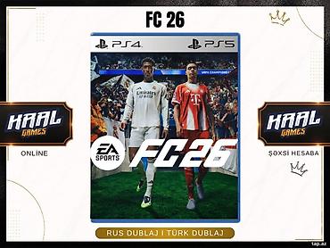 PS4/PS5 üçün "FC 26" oyunu 👑 PS4 və PS5 üçün FC 26 KRAL-da 🟢 Əldə at lalafo.az PS4/PS5 üçün "FC 26" oyunu 👑 PS4 və PS5 üçün FC 26 KRAL-da 🟢 Əldə