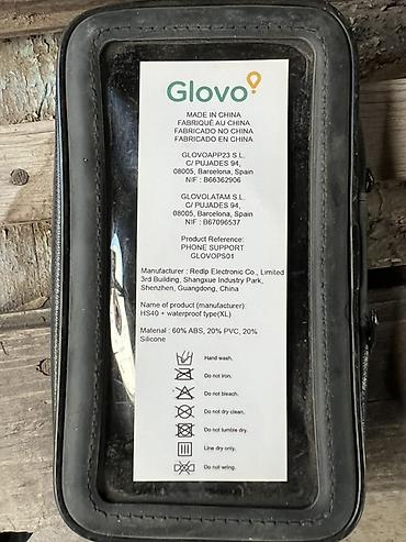 iphon air: Водонепроницаемый держатель-сумка для смартфона Glovo (Reference — 1