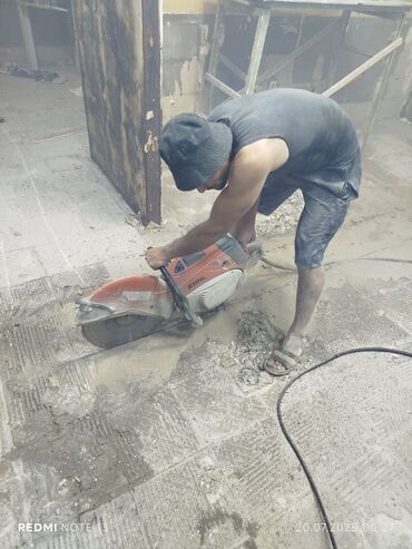 Beton işləri: Beton kəsmə beton deşmə xidməti Karot - HILTI DD 200 / 350 ilə 25 ° — 4