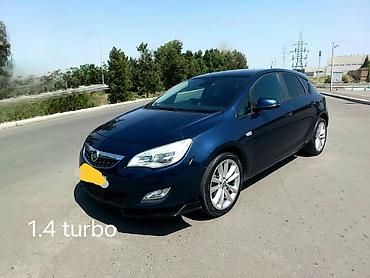 hyundai maşın: Opel Astra: 1.4 l | 2010 il 232000 km Hetçbek — 2