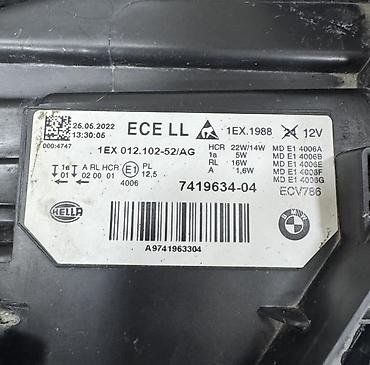 Фары: BMW ön sag farası led adaptiv - Üstündə blok/driver var - LED gündüz — 4