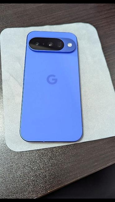 pc case: Google Pixel 10, Новый, 128 ГБ, цвет - Голубой, eSIM — 1