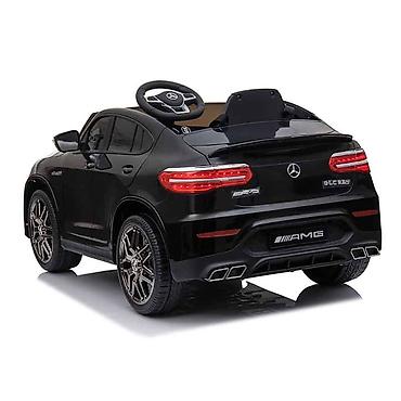 tn patika: Džip Mercedes‑Benz AMG GLC 63S Coupé – crni, dečiji licencirani — 4