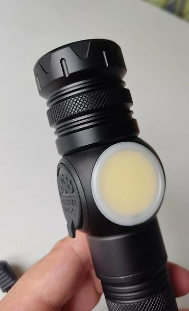 светодиодный фонарь: Многофункциональный LED-фонарик с боковой панелью COB и дисплеем — 8