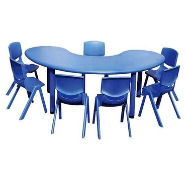 Masa və oturacaq dəstləri: Açılmayan, Dördbucaq masa — 5