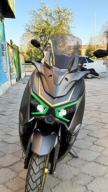 z max скутер: Скутер SYC 200 (z max) пробег 2200 - Кузов: агрессивный дизайн, серый — 2
