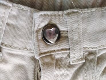 Pantalone: HM pantalone bež za devojčice Veličina 4-5god 110 cm Čist pamuk sa — 8