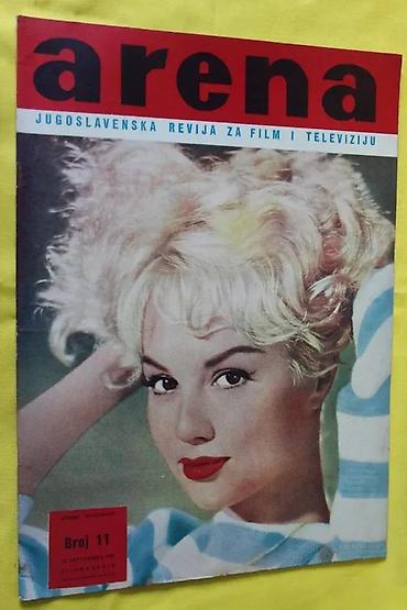 posta crvenka: ARENA, JUGOSLAVENSKA REVIJA ZA FILM, TV 19 | Arena, Jugoslavenska — 4