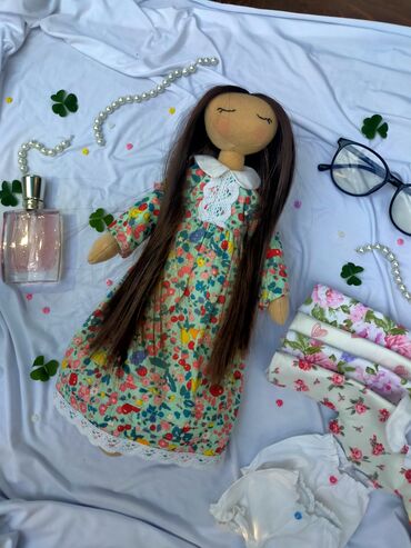 Игрушки: Куколки ручной работы 🌿 Натуральные, гиппоалергенные материалы В — 8
