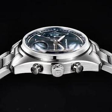 Ručni satovi: PAGANI DESIGN PD-1773 - 38mm - Plava - Seiko VH63 Potpuno nov muški — 14