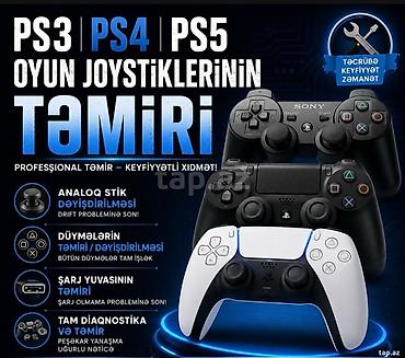 ps3 ps4: Təmir Sony Playstation, Diaqnostika, Qida blokunun təmiri və dəyişdirilməsi, Tozdan təmizlənməsi, Zəmanətlə, Pulsuz diaqnostika, Evə gəlməklə — 1
