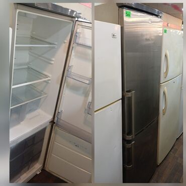 Soyuducular: İşlənmiş 2 qapılı Indesit Soyuducu Satılır, rəng - Ağ — 3