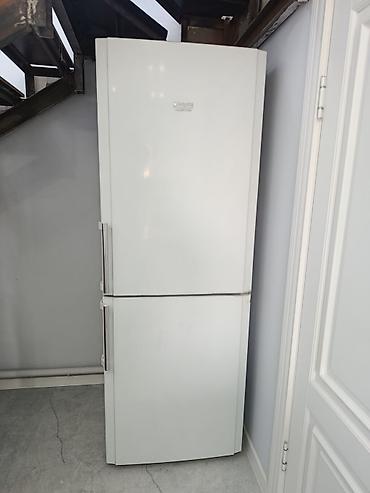 Техника для кухни: Холодильник Hotpoint Ariston, Б/у, Двухкамерный, De frost (капельный), 70 * 195 * 70 — 2