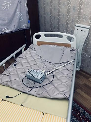 Медициналык эмерек: Функциональная медицинская кровать с комплектом аксессуаров для ухода — 6