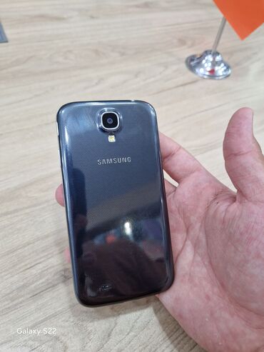 Samsung Galaxy S4, 16 ГБ, цвет - Черный, Кнопочный, Сенсорный, Отпечаток пальца